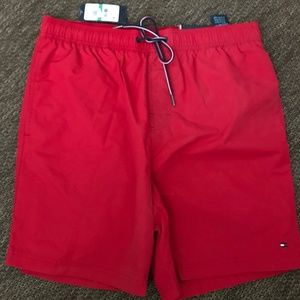 Mens Tommy Hilfiger Swim Trunks NWT